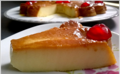 Flan au mascarpone : une texture douce, dense et très crémeuse