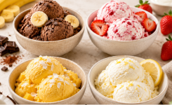 4 glaces maison faciles sans sorbetière : fraîches, gourmandes et prêtes avec seulement quelques ingrédients