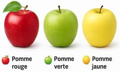 Les pommes rouges, vertes ou jaunes : leurs bienfaits sur la santé
