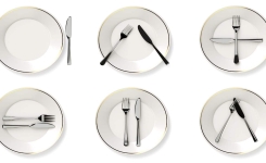 Quelle est la signification culturelle des couverts croisés ?