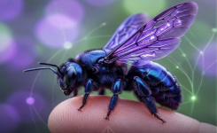 Si vous voyez cette abeille noire chez vous, évitez surtout de la tuer