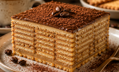 Gâteau Petit Beurre au café : la recette facile et gourmande